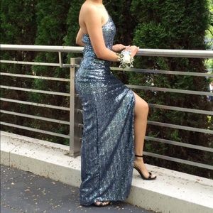 Blue Gray sequin dress from Windsor